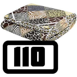 Матрас холлофайбер "Соня" 110х200 (5 борт)