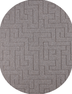 Ковер "SCROLL" (01_004 4000000) Овал 1,5х4,0