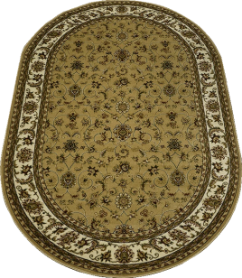 Ковер Акварель 20624 22155 Овал 0,6х1,1