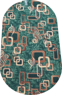 Ковер Принт КВИНТА (60_2) 1,0х2,0 Овал