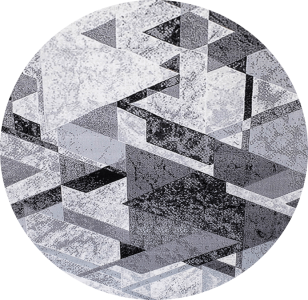 Ковер Лайла де Люкс (15780_10743) 0,8х0,8 Круг