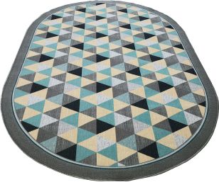 Карпеты обработанные Принт   ПА 1 1,5  МИТЧЕЛЛ ОВАЛ 95 24 1Y 1 сорт