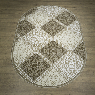 Ковер Визион (22005_24055) Овал 1,0х2,0