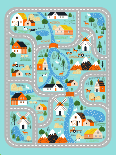 Карпет ДЕРЕВЕНЬКА (15_13)