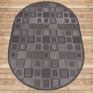 Ковер "Флурлюкс (Сизаль)" (51104_50322) Овал 0,6х1,1