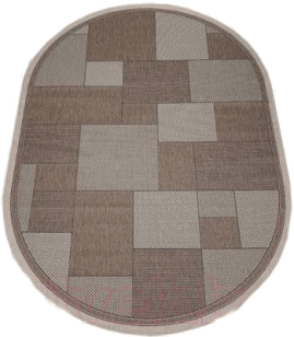 Ковер Декора (Сизаль) (52301_50511) Овал 0,5х0,8