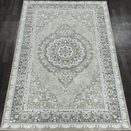 ковер tron f589a cokme_krem/l.gray