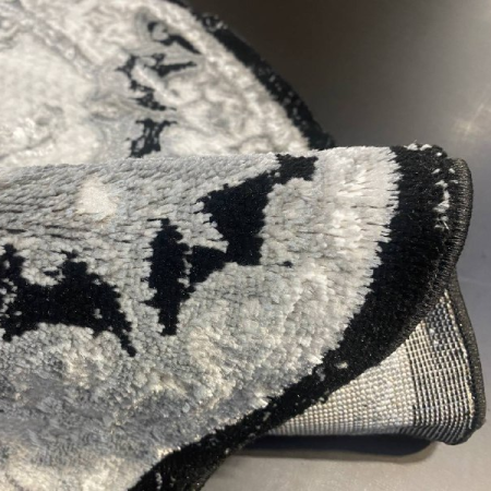 ковер amina z1039 grey/black