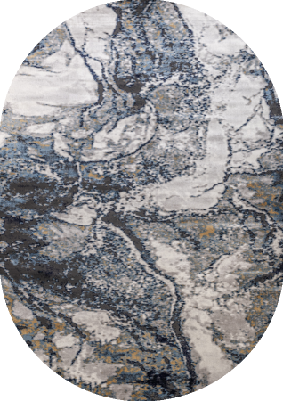 ковер palermo 10146a mavi / gri