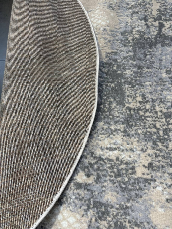 ковер flora f609a beyaz/gray