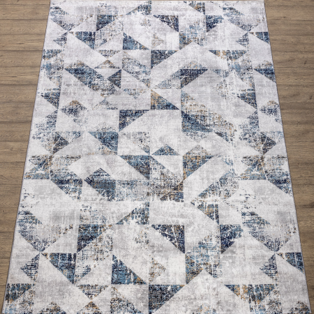 ковер palermo 05468a akrem mavi