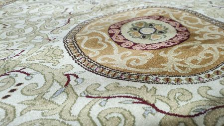 ковер kandahar 2001b kemik / kemik