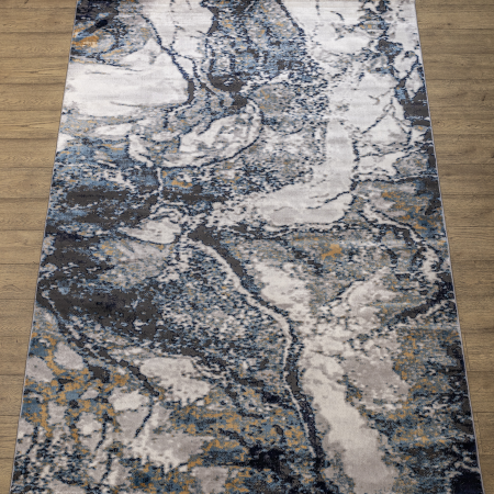 ковер palermo 10146a mavi / gri