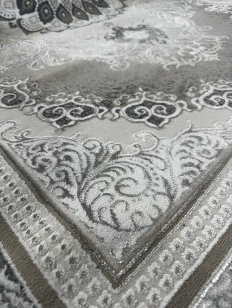 ковер tron t102a cokme_krem/d.gray