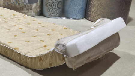 Матрас холлофайбер "Соня" (9см борт)